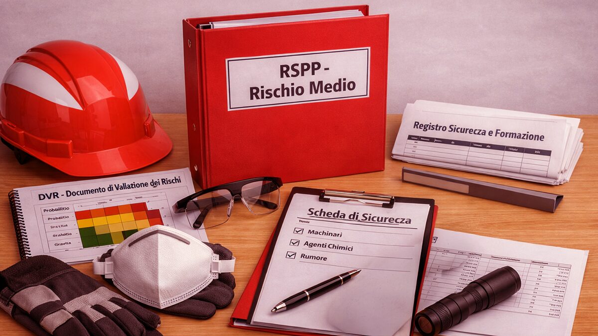 Responsabile del Servizio Prevenzione e Protezione (RSPP) DATORI DI LAVORO - RISCHIO MEDIO