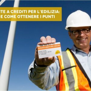 Patente a crediti per l'edilizia