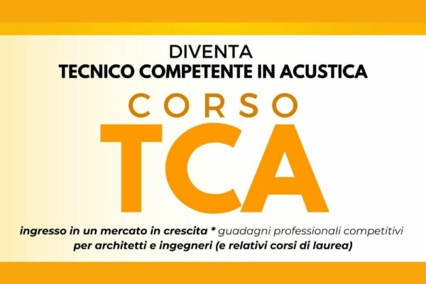 Tecnico Competente in Acustica Ambientale